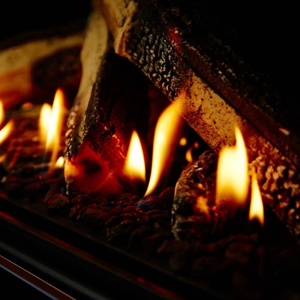 A Close Up Of A Fireplace With Flames Coming Out Of It — PalmAir Heating & Cooling Specialists In Wagga Wagga, NSW