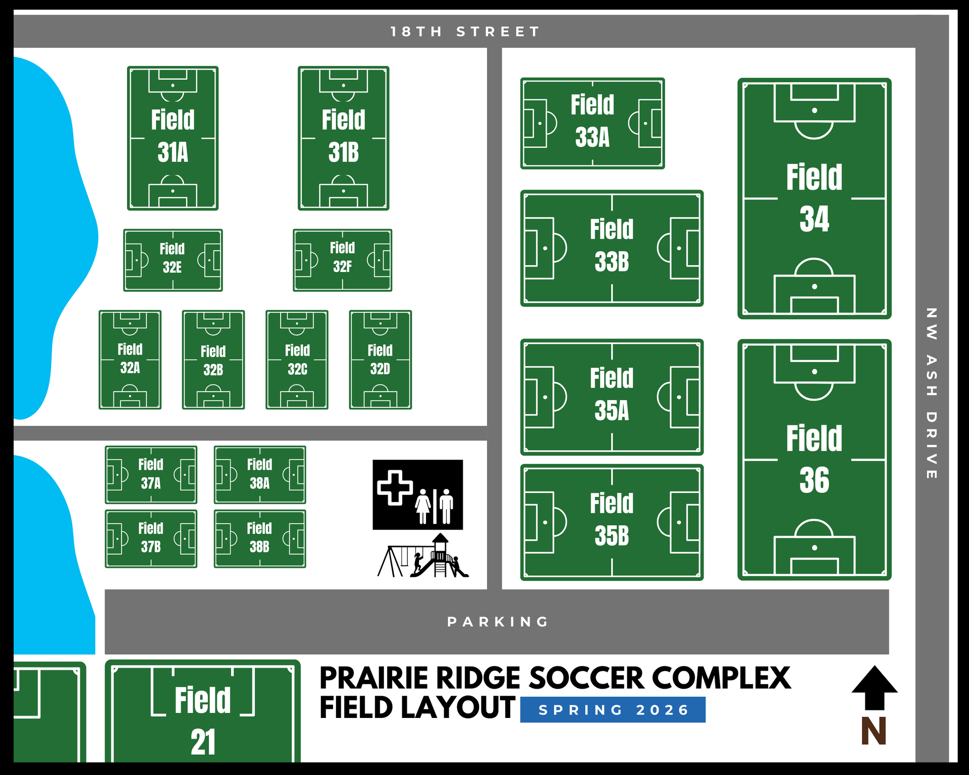 field map ankeny, prairie ridge