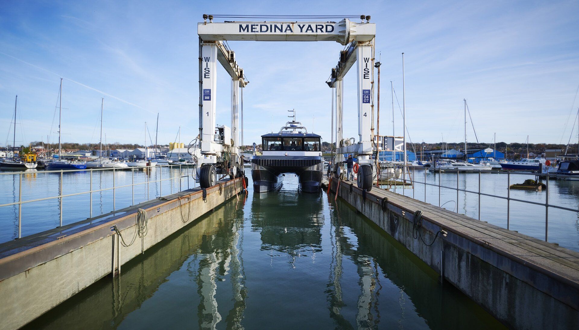 Cowes Boatyard Boat storage & maintenance in the heart of Cowes