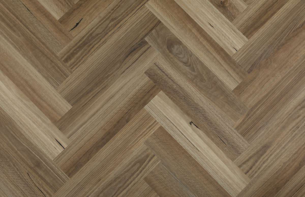 Spotted Gum Herringbone top deck flooring