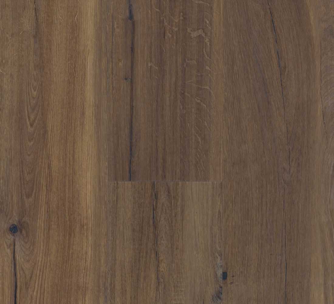 Cracked Dark Brown-Hybrid Flooring