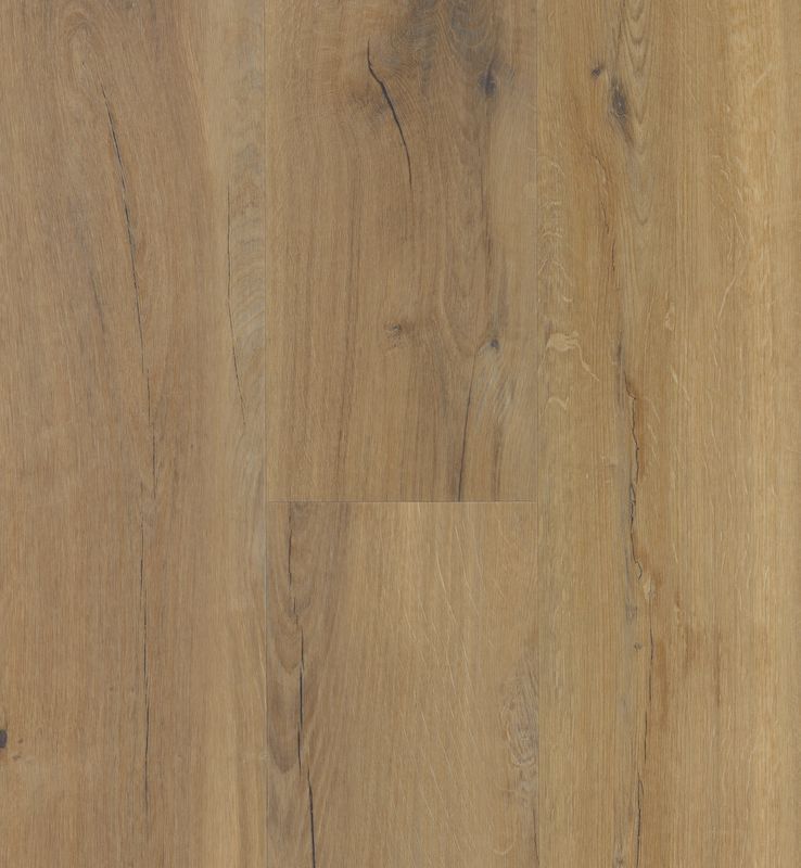 Cracked Natural Brown - Hybrid Timber Flooring