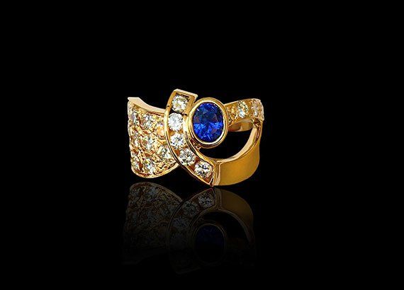Gold Ring — Palm Desert, CA — D. Bierfeldt Jewelers