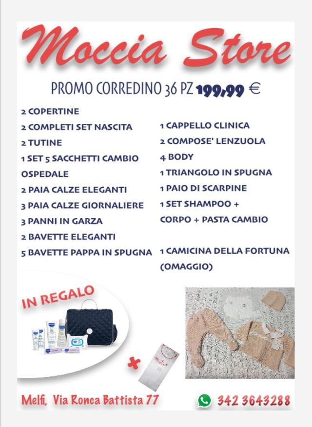 Pigiameria a Melfi (PZ), Moccia Store a Melfi (PZ)