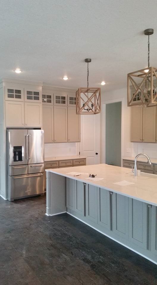 White Kitchen    — Custom Cabinets in Spring, AR