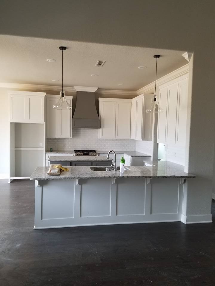 White Theme Cabinet   — Custom Kitchen Cabinets in Spring, AR