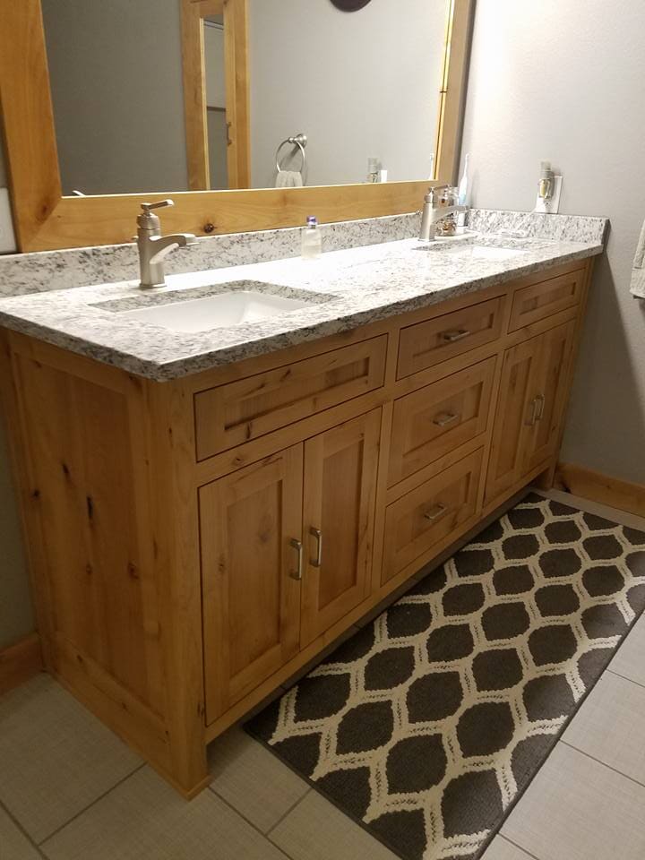 Bathroom Cabinet — Custom Cabinets in Spring, AR