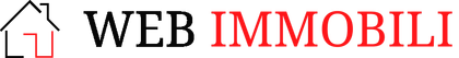 Logo con icona di casa e testo 