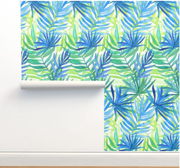 Palm Oasis Wallpaper