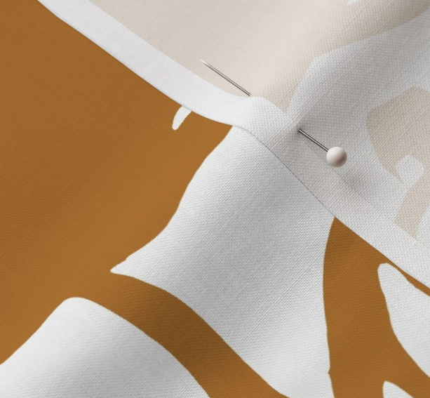 Pumpkin Mirage Fabric