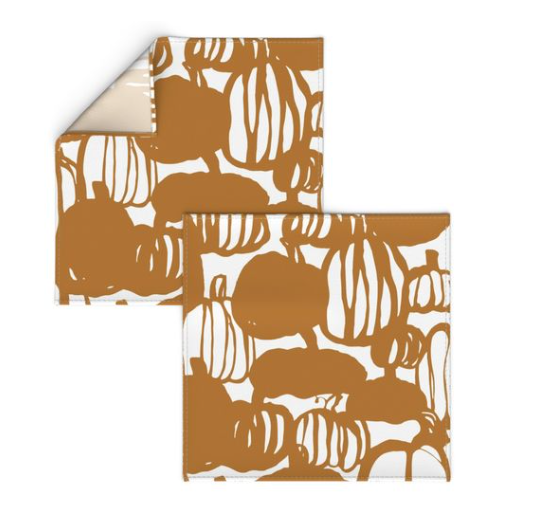 Pumpkin Mirage Table Napkin