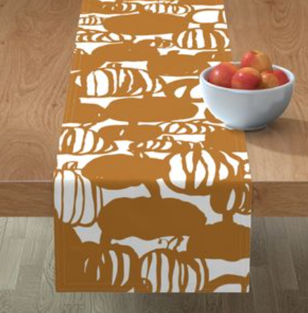 Pumpkin Mirage Table Runner