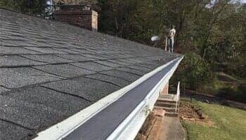 Roof with gutter — gutter installation in Elizabethton, TN