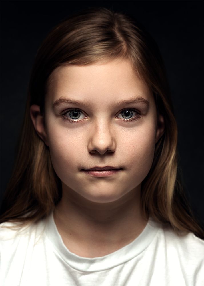 sibling portrait photography specifically designed to be hung as a complementary set