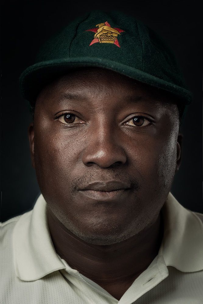 A portrait of a zimbabwe cricketer