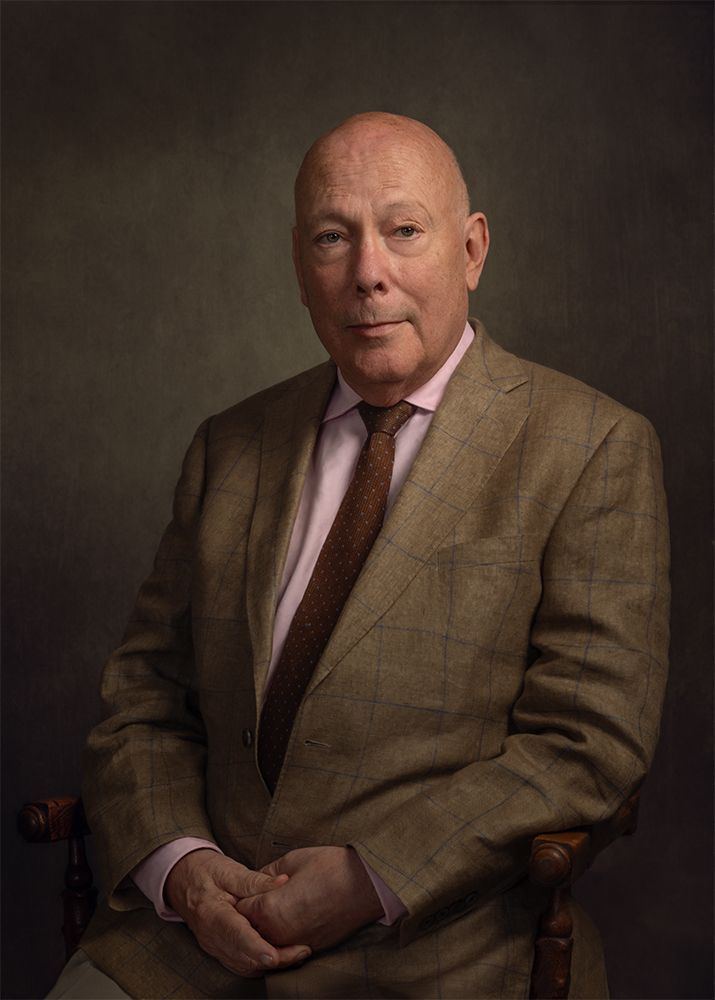 Portrait of a gentleman sitting in a chair