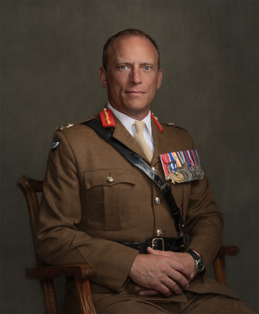 Portrait of an army officer