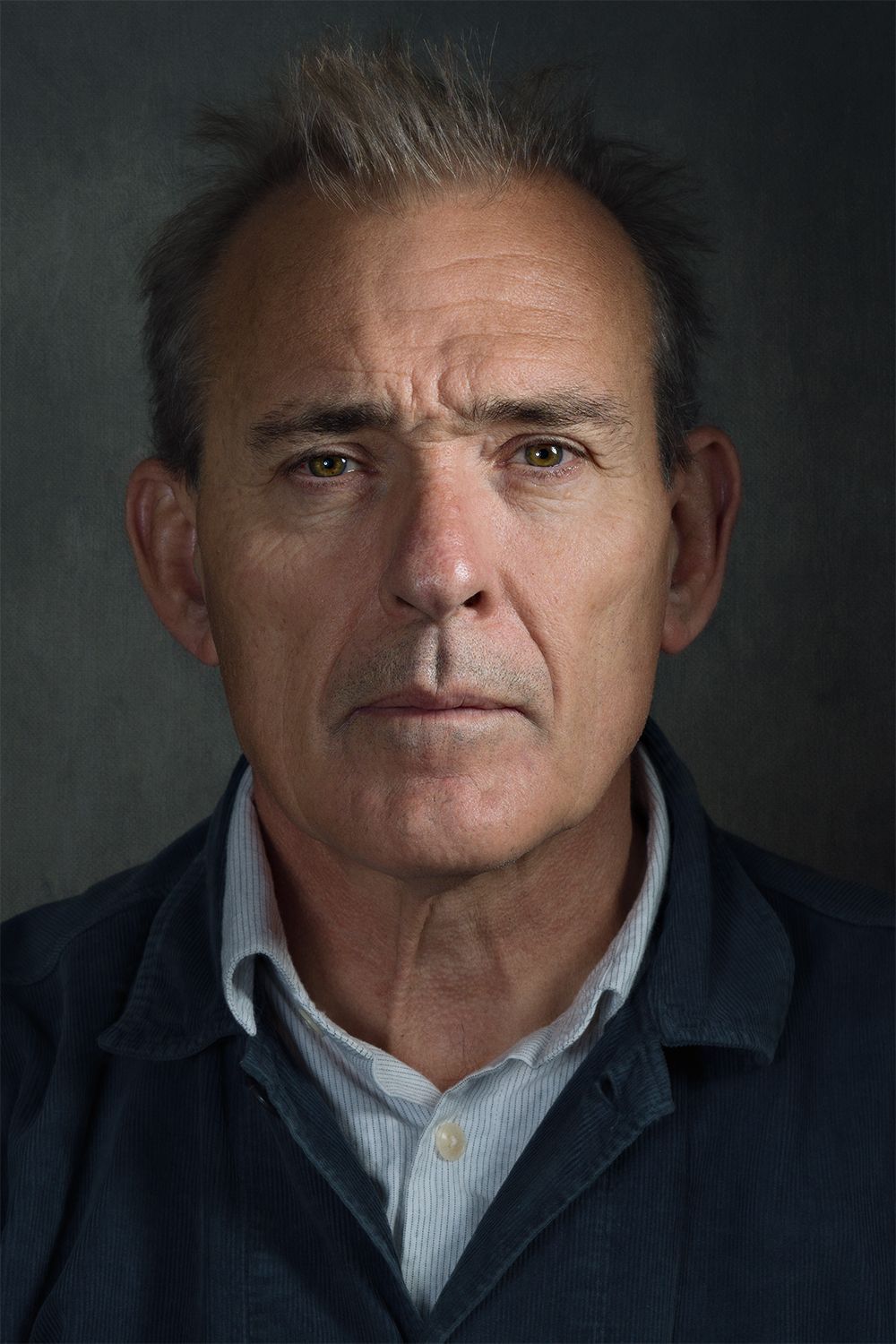 Close up portrait of a man in colour