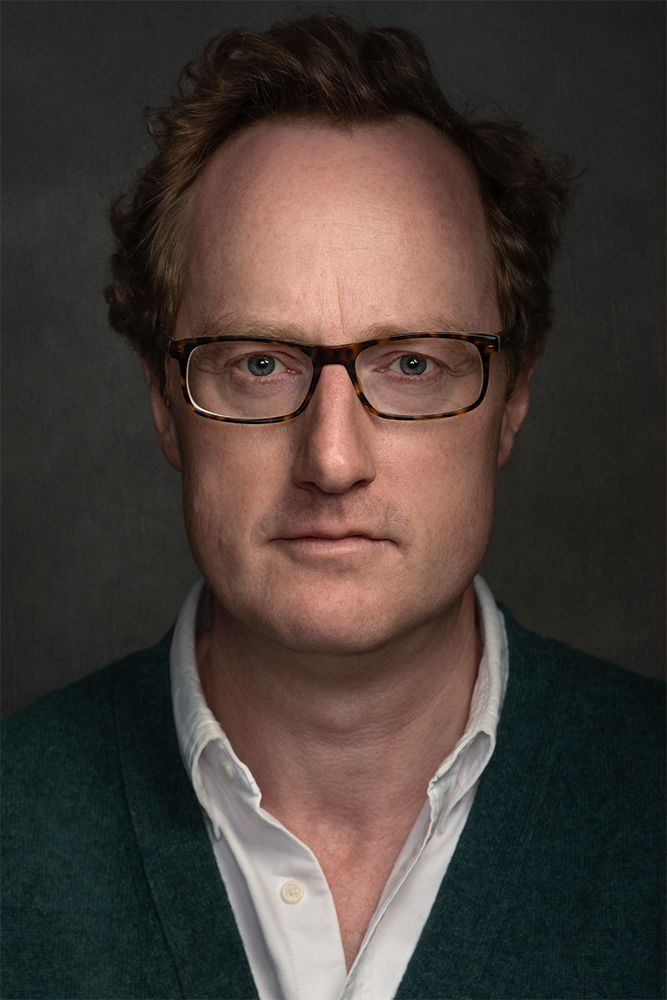 Close up portrait of a man in colour