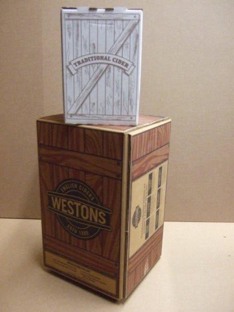 Westons traditional cider carton
