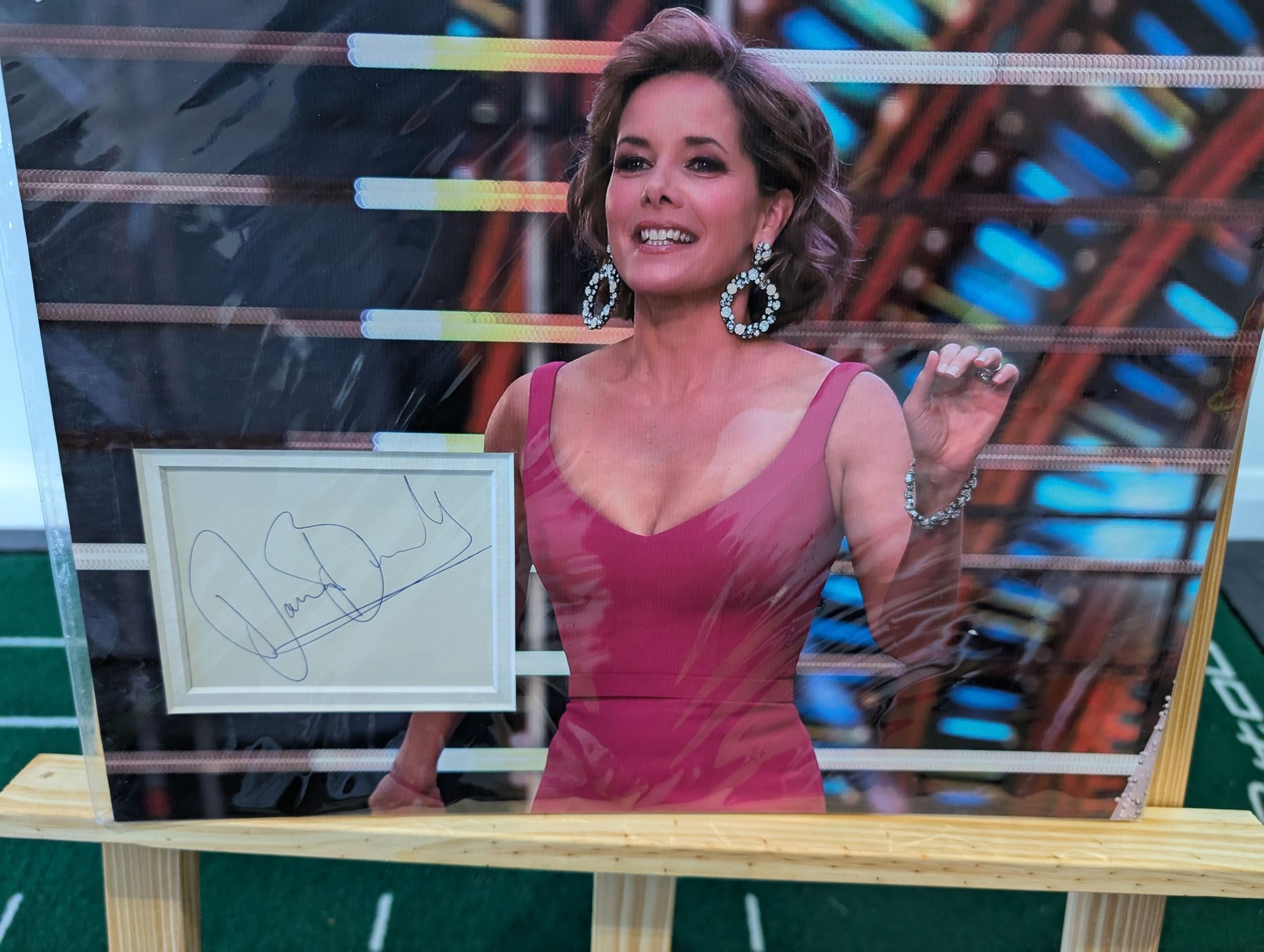 Darcey Bussell Hand Signed Index Card