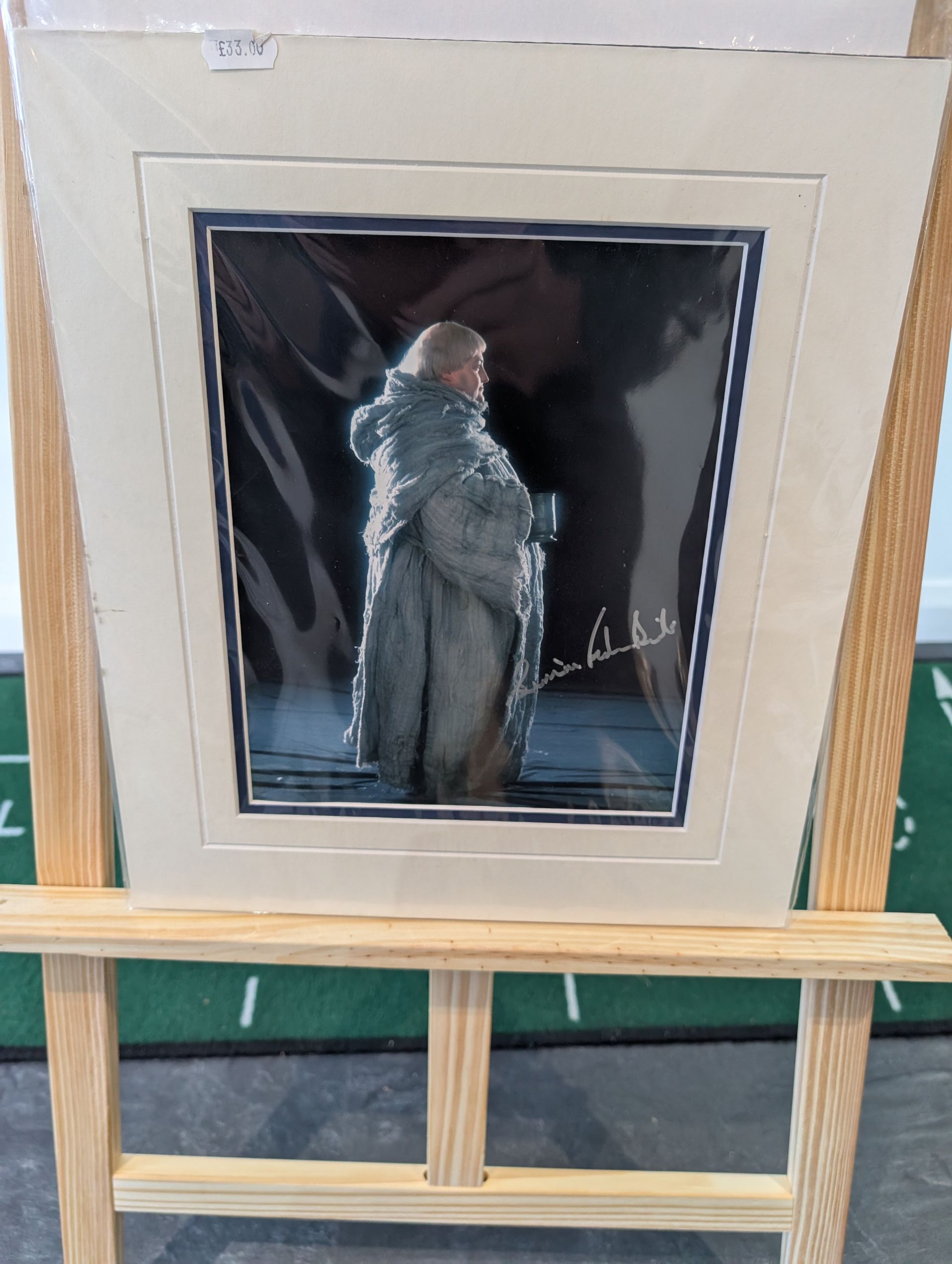 Simon Fisher-Becker Fat Friar Harry Potter Hand Signed Photograph