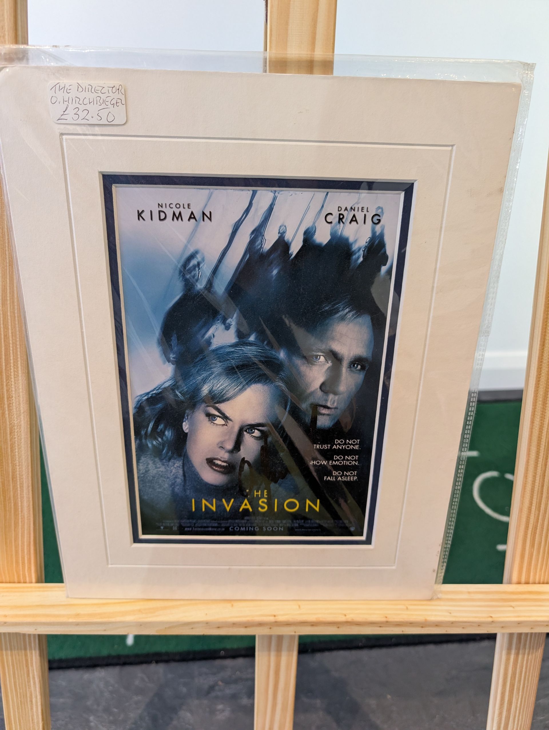 Oliver Hirschbiegel The Invasion Hand Signed Photograph