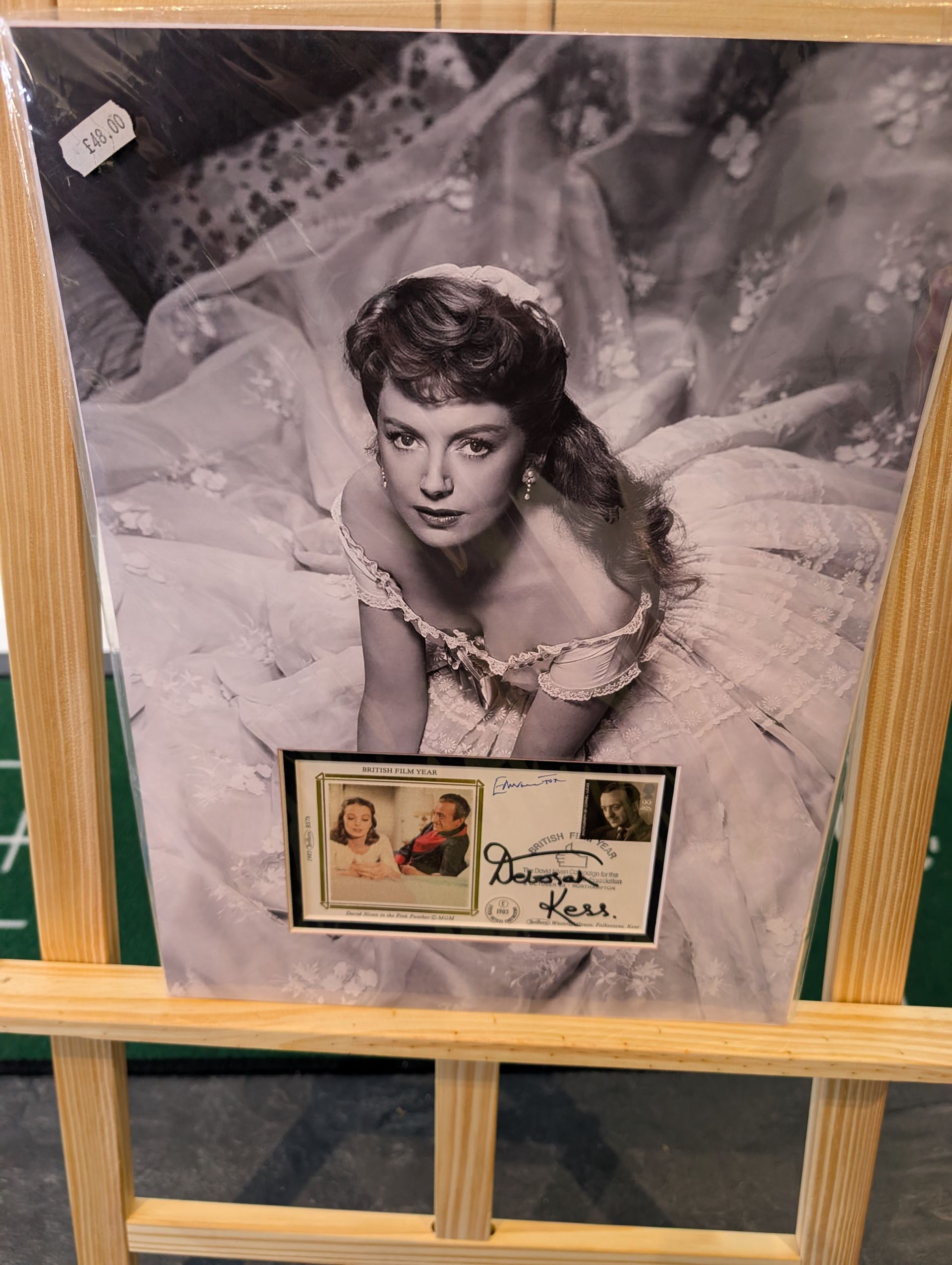 Deborah Kerr Hand Signed Stamp Cover