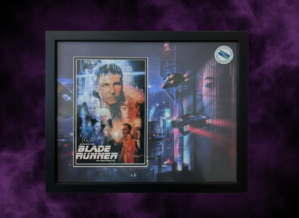 Ridley Scott Blade Runner Hand Signed Photo
