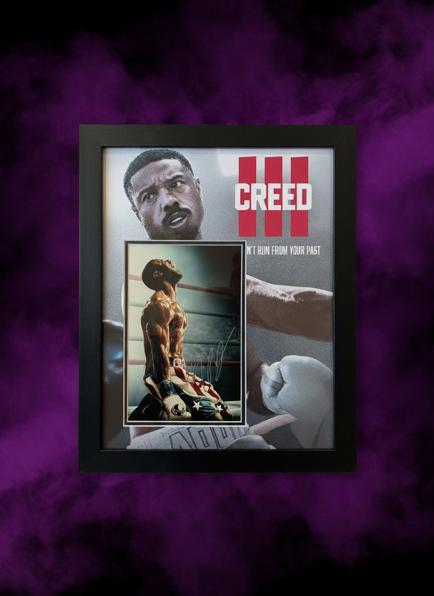 Creed III Michael B Jordan Hand Signed Photograph