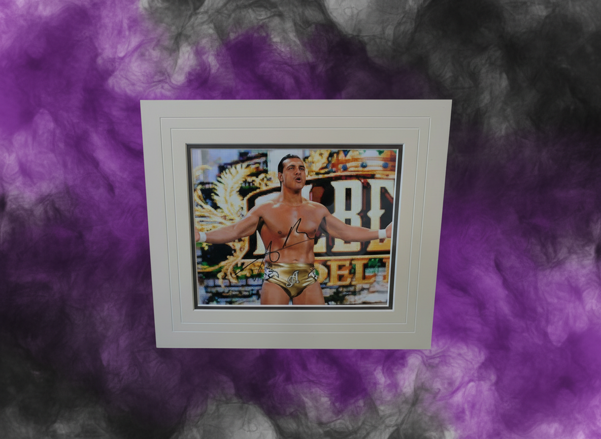Alberto Del Rio Hand Signed Potograph
