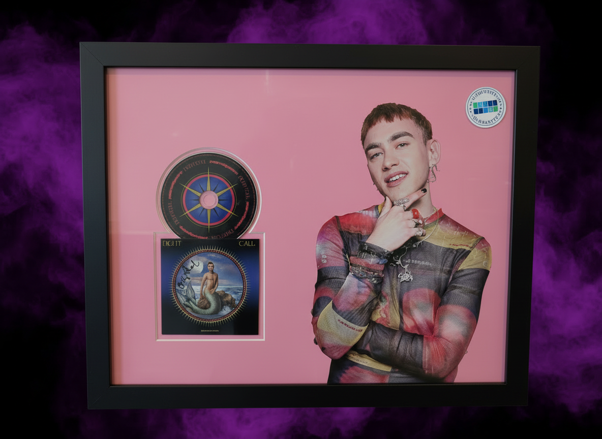 Olly Alexander Hand Signed CD Insert