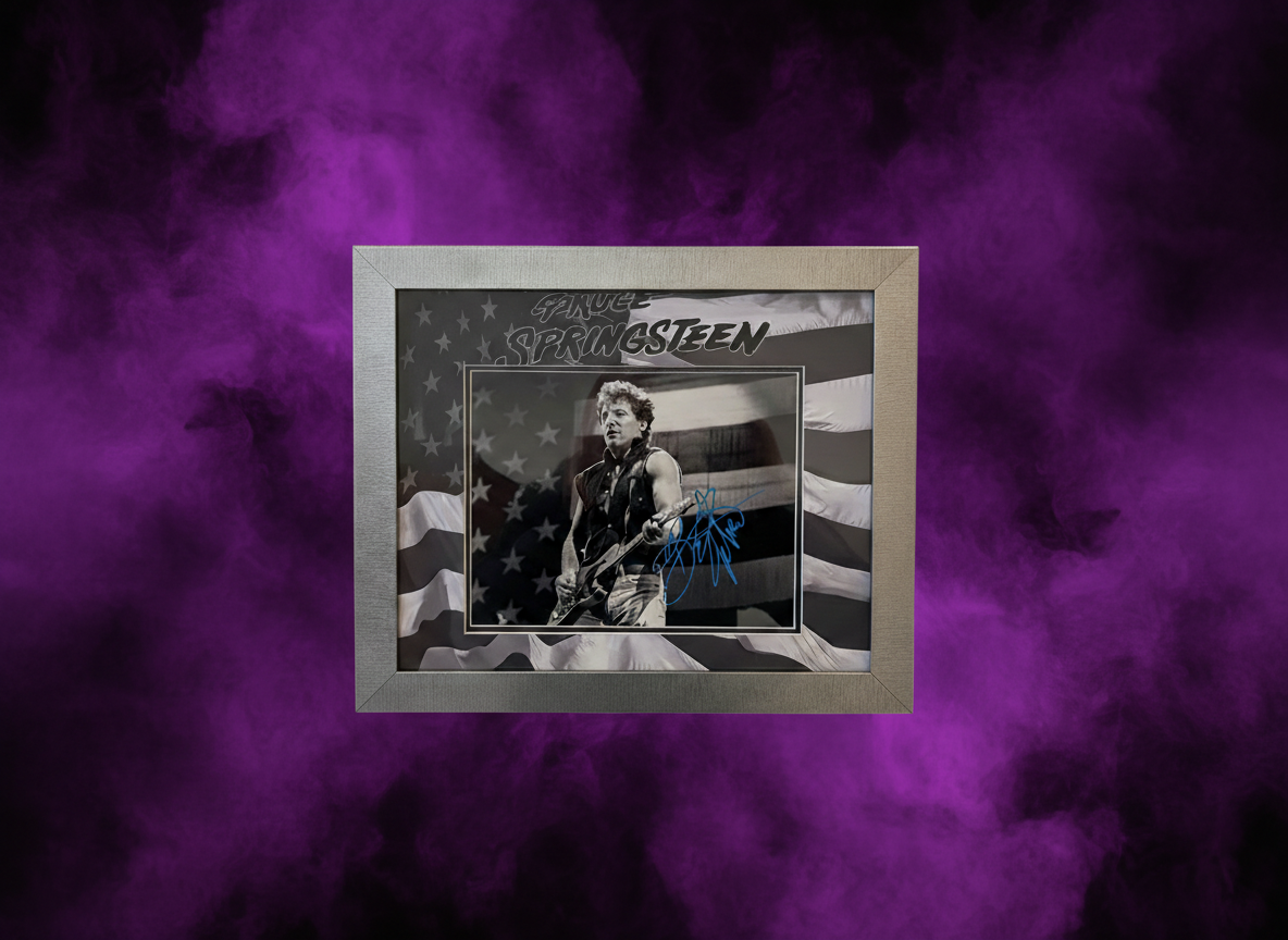 Bruce Springsteen Hand Signed 14x11 Photograph