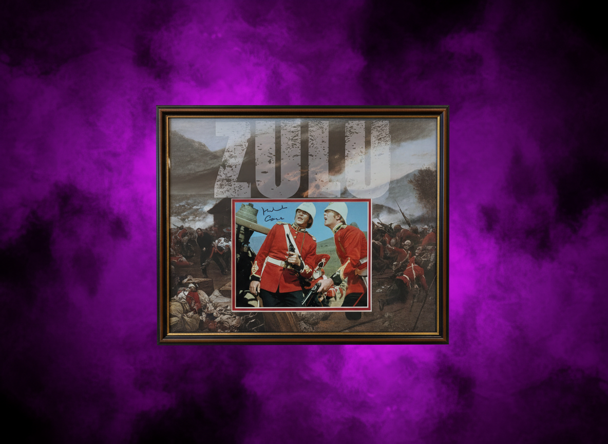 Signed Michael Caine Zulu