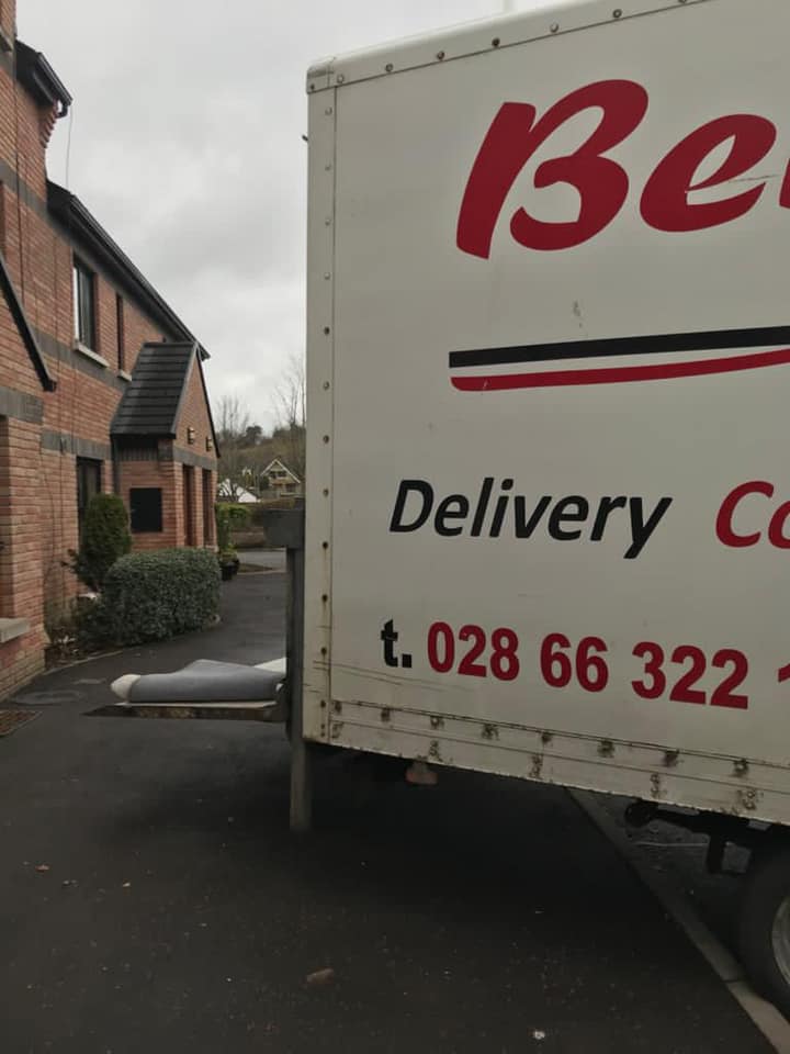 Beresy's House Removals van outside house