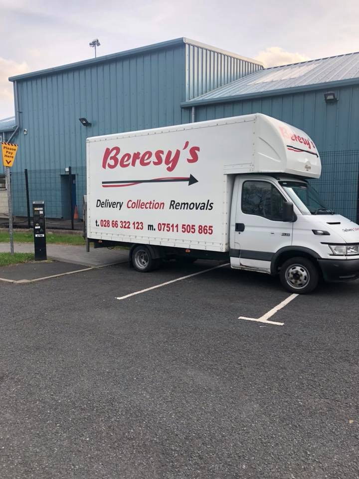 Beresy's House Removals van in car park