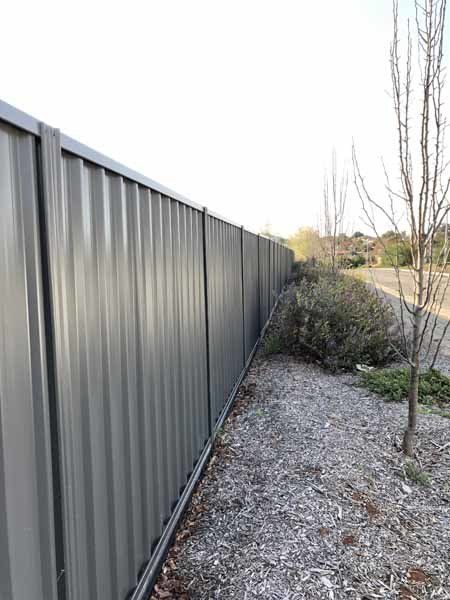 Newly installed fence | Roseworthy, SA | Bazza's Fencing