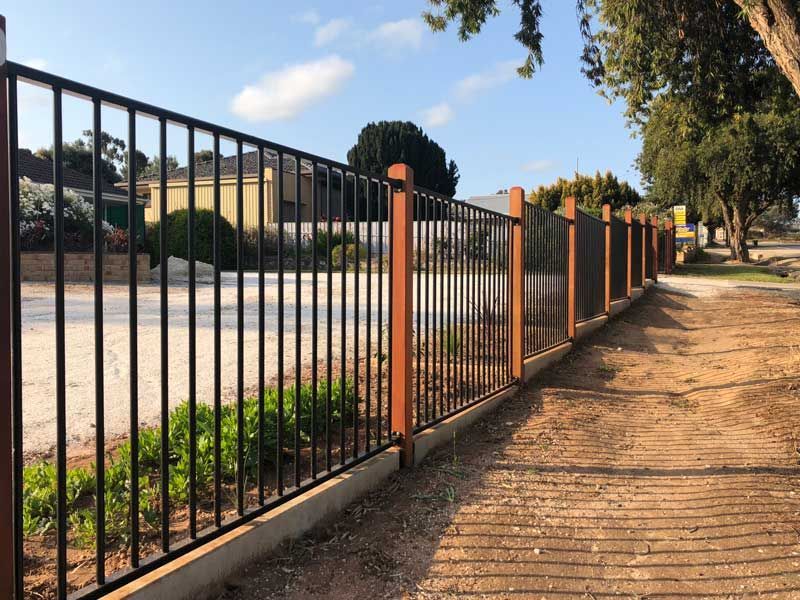 New tubular fence | Roseworthy, SA | Bazza's Fencing