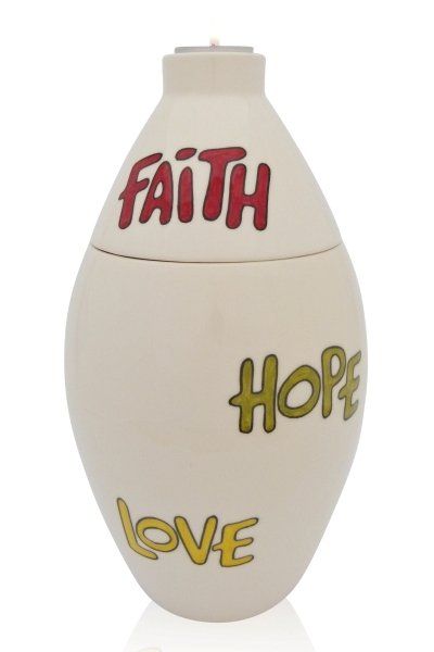 Urn Faith Hope Love (Geloof Hoop Liefde
