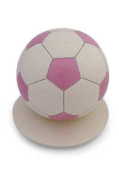 voetbal urn vlakken andere kleur