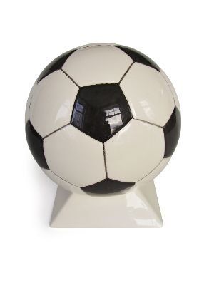 Voetbalurn op vierkante voet