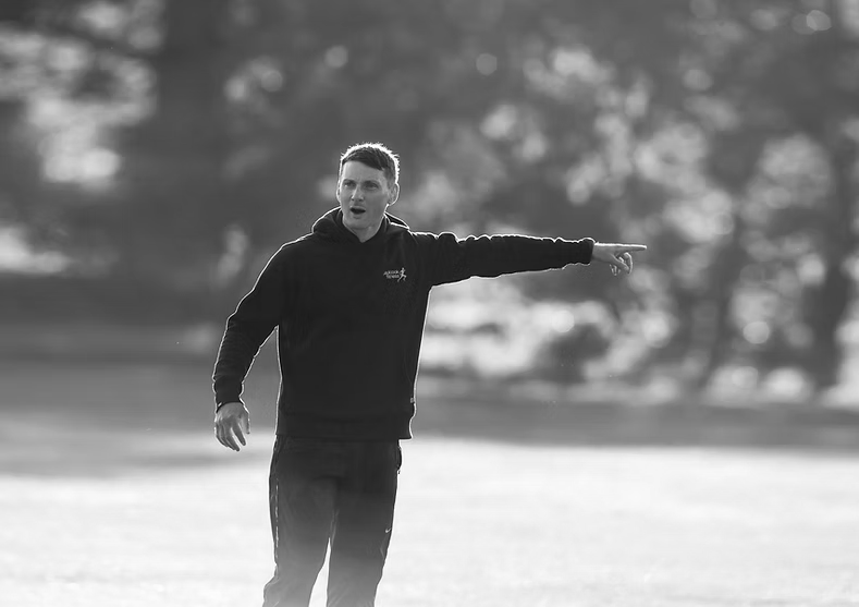 Paul Cook at a coaching session