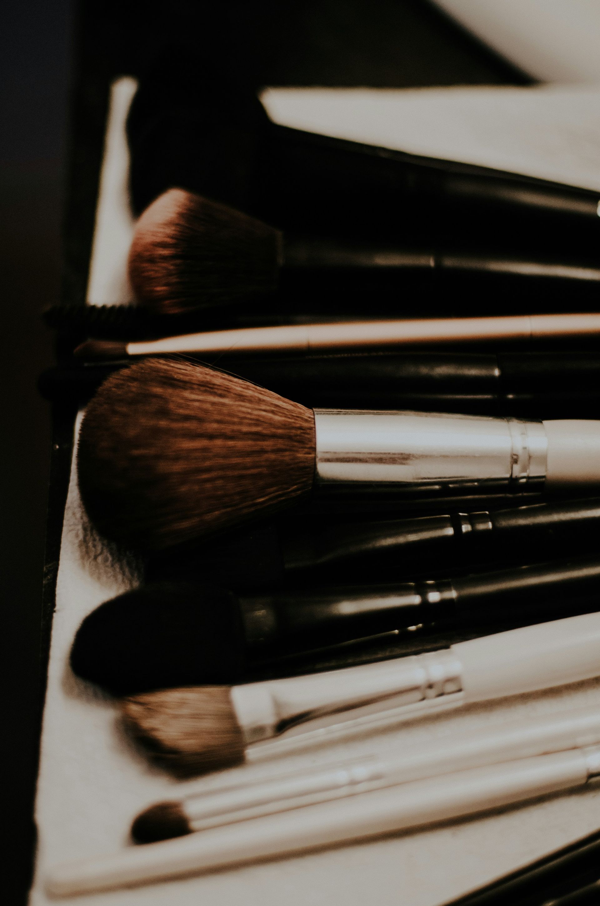 Makeup Brushes Of Various Sizes And Shapes — Penelope's Beauty in Raymond Terrace, NSW