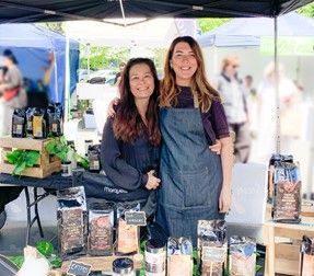 Lauren LuLu Taylor and Clare Gallagher, co-founders, Secret Kiwi Kitchen