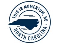 a logo for north carolina that says this is momentum