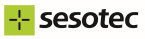 a close up of a logo for a company called sesotec 