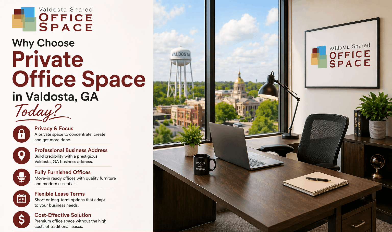 Private Office Space in Valdosta, GA