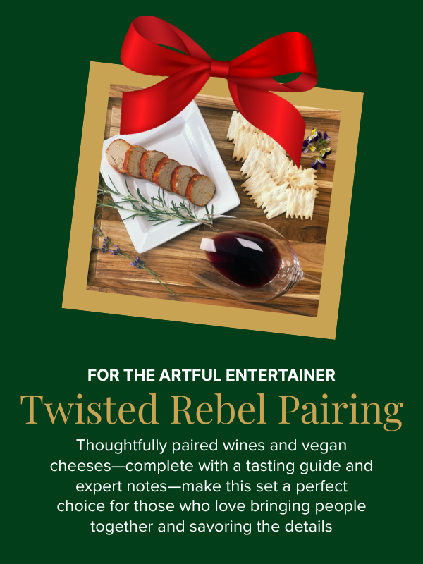 Vegan for wine lovers.