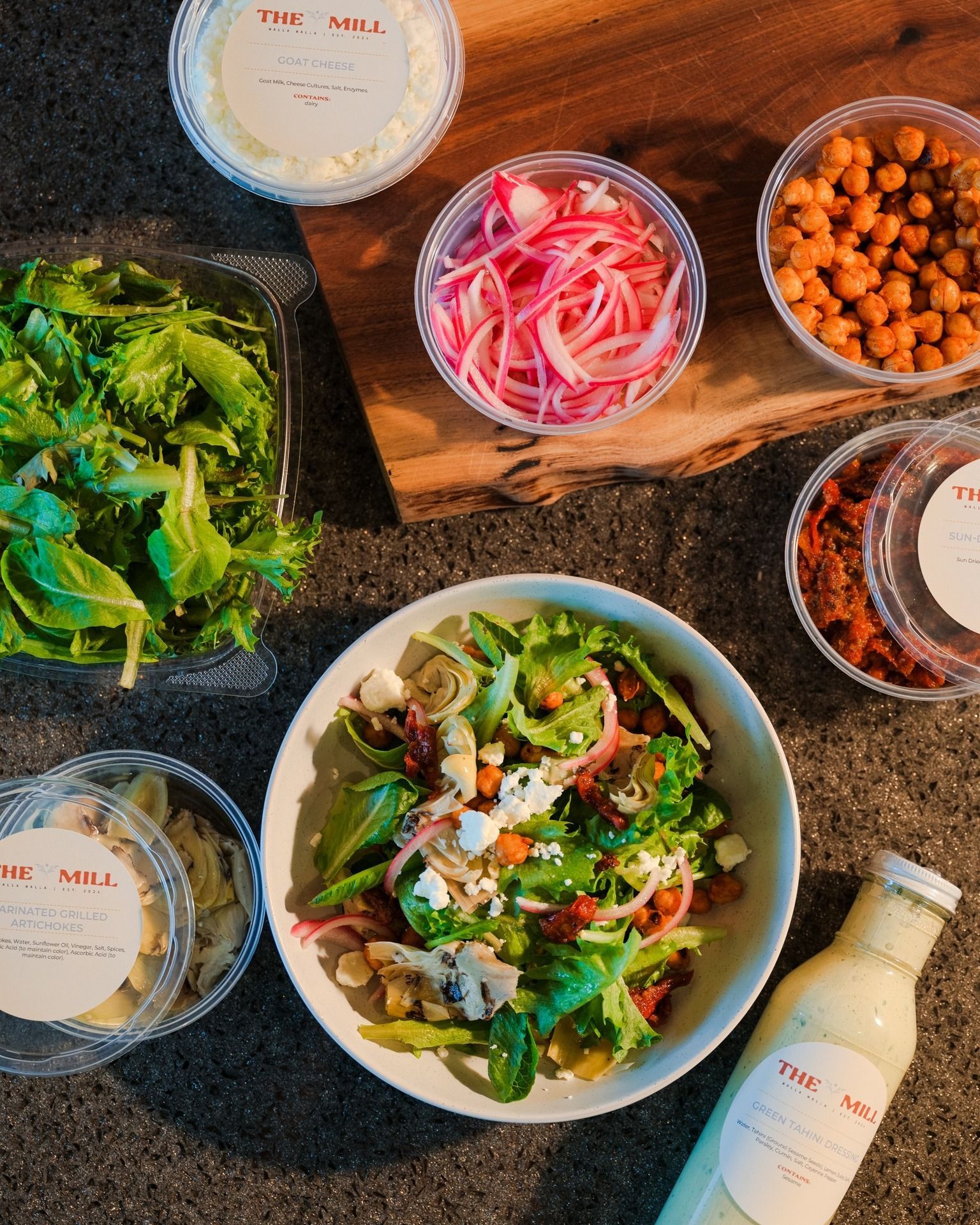 Food from The Mill in Walla Walla