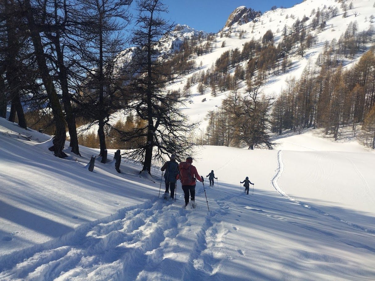 Rando raquettes dans le Queyras
